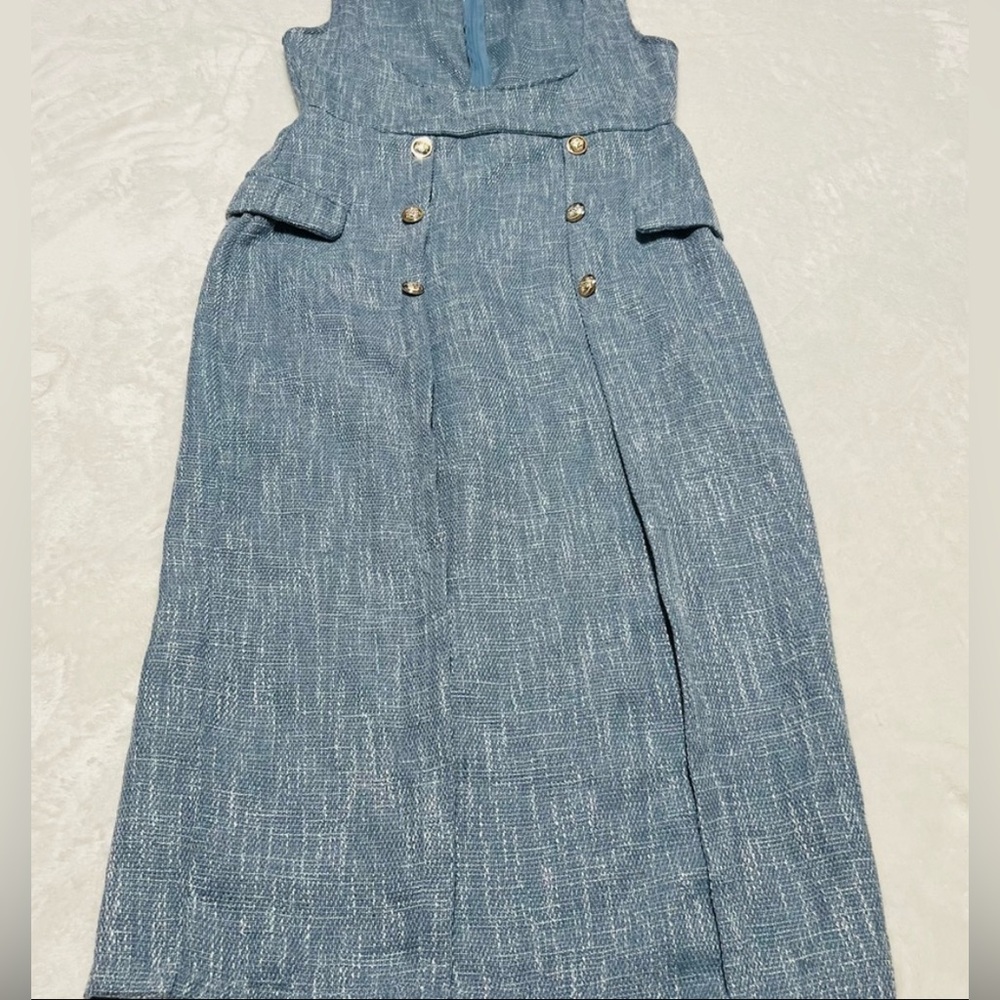 Elegant Blue Women's Skirt